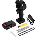 Mini Motosierra De Mano Portátil Ergonómico Recargable 24v
