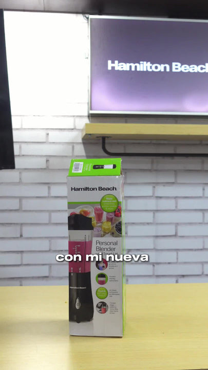 Licuadora Personal Hamilton Beach 51101bv Negra Color Negro