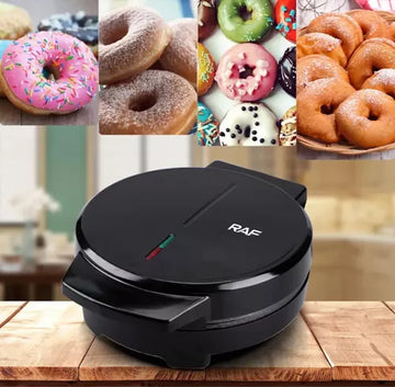 Maquina Eléctrica P/ Mini Donas Antiadherente Indicador Luz