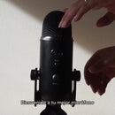 Micrófono Blue Yeti Condensador Omnidireccional color blackoutS