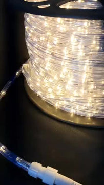 Manguera Led 3 Vias Luces Navideñas 20mt Blanco Cálido
