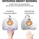 Lampara Secador De Uñas Led Uv Sun S8 268w Esmalte BT155