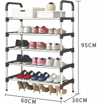 Organizador 6 Niveles Calzado Multiusos Desarmable Estante