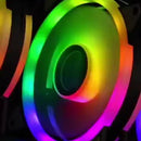 Ventilador De Cpu Af12 Rgb 120mm Para Pc Gamer Luz Led