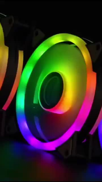 Ventilador De Cpu Af12 Rgb 120mm Para Pc Gamer Luz Led