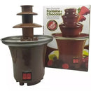 Mini Fuente De Chocolate 3 Niveles Eléctrica Acero