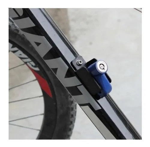 Candado Seguro Para Freno Disco Moto/bicicleta Antitaladro