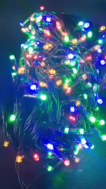 Luces Navideñas Para Arbol 500 Led Multicolor