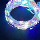 Luces Navideña Ventana Multicolor 2 Mts, 30 Micro Leds