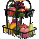 Organizador Almacenador Estante Frutas Y Verduras 2 Niveles