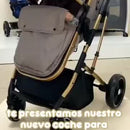 Coche Cuna Moises Para Bebe Reclinable 3 Pocisiones Blak Color Negro Color Del Chasis Negro