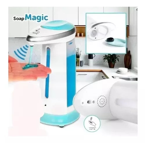 Dispensador Gel - Jabón Automático Mesa Sensor Ultra Ahorro