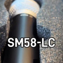 Micrófono Shure SM SM58-LC Dinámico Cardioide color gris oscuro y plateado