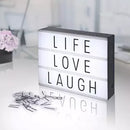 Letrero Led Cinematic Light Box Letras Luz Led