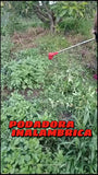 Guadaña Inalambrica Cortacesped Pasto Dos Baterias + Regalo - Rojo Verde O Naranja