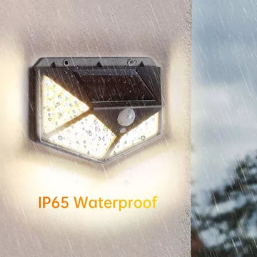 Luz Led Exteriores Recargable Energia Solar Sensor