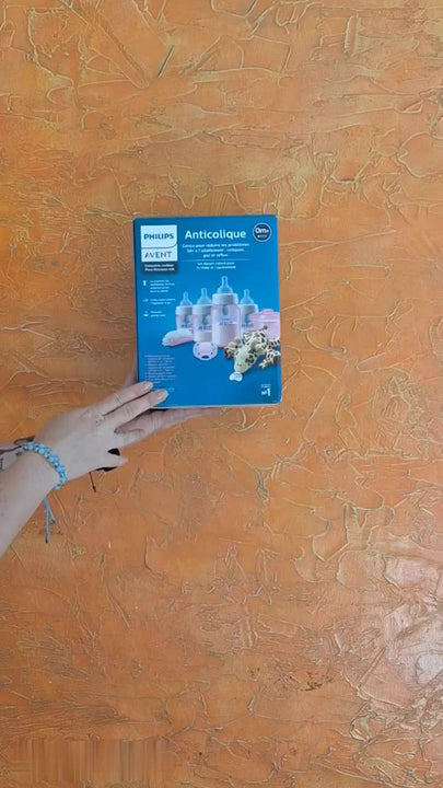 Set De Biberónes Anti-cólico Philips Avent C/peluche Rosa