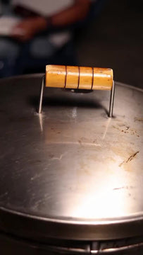 Tabla De Madera Teca Natural Para La Cocina Asados Profesion Liso Marrón