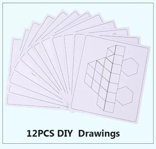 Puzzle Rompecabezas Geométrico De Madera Para Niños 125pc