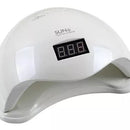 Secador Esmalte Gel Acrilica Uv Lampara 18led 36w Digital Color Blanco 110V/220V