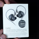 Audífonos Kz Castor Improved Bass Con Microfono Negro