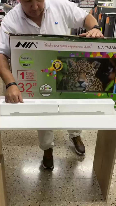 Televisor Nia 32 Control Comando De Voz