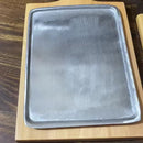 6 Tablas Para Churrasco Y Carnes , En Madera Y Aluminio Lisa Amarillo