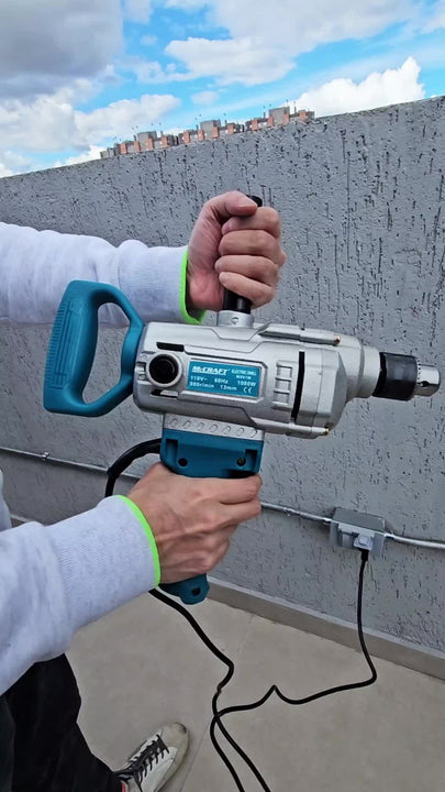 Taladro Atornillador Eléctrico 13mm 1080w Mccraft Mx01m Azul - Azul Acero - 50hz/60hz