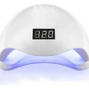Secador Esmalte Gel Acrilica Uv Lampara 18led 36w Digital Color Blanco 110V/220V