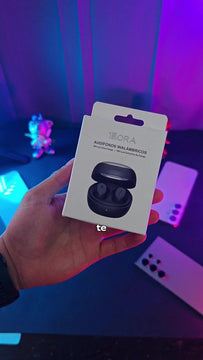 Audifonos Bluetooth Inalambricos 1Hora In-Ear Manos Libre Buds AUT208N Bluetooth 5.3 Para Celulares Color Negro