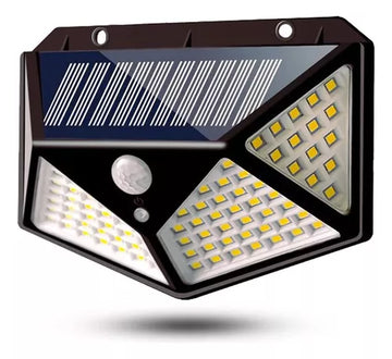 Luz Led Exteriores Recargable Energia Solar Sensor