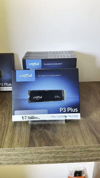 Disco Ssd Crucial 1tb P3 Plus M.2 2280 Nvme Gen 4 X4 5000mbs Negro