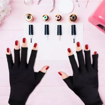 Guantes Protectores Lámpara Uv Led Uñas Semipermanente