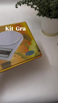 Kit Velas Gramera Termómetro Digital Jarra Cónica 750ml