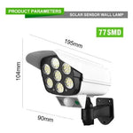 Lampara Luz Led Patio Jardin Control Remoto Reflector Solar Color Blanco