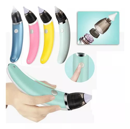 Aspirador Nasal Para Bebes, Saca Mocos, Extractor Eléctrico