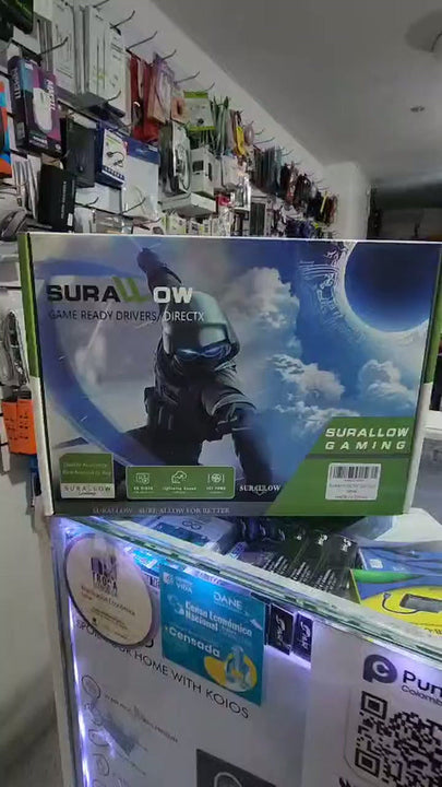 Tarjeta Gráfica Rx580 8gb Gamer Amd Ddr5 Gpu Gaming Surallow