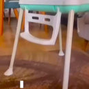 Silla Comedor Bebe 3en1 Happy Baby Zoe Color Gris