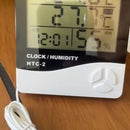 Termohigrometro Digital Higrometro,termometro,reloj Alarma