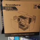 Chasis Gamer Sevenhero M-atx Con 3 Ventiladores Argb Negro