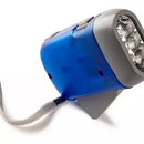 Linterna Manual Con Dinamo Sin Pilas Ni Cables Hogar Camping Color de la luz Blanco