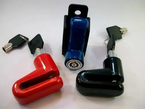 Candado Seguro Para Freno Disco Moto/bicicleta Antitaladro