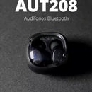 Audifonos Bluetooth Inalambricos 1Hora In-Ear Manos Libre Buds AUT208N Bluetooth 5.3 Para Celulares Color Negro