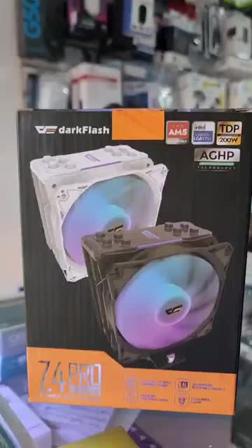 Cooler Para Cpu Darkflash Z4pro 120mm Argb, Tdp 200w