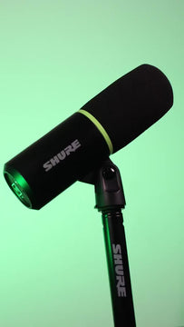 Micrófono Usb Mv6 Shure Color Negro