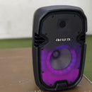 Parlante Bluetooth Aiwa Awsp08twl 300w Flame Con Microfono Color Negro