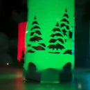 Faroles Noche De Velitas Navideños!!!!con Led De Colores