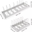 Organizador Para Tapas Ollas Platos Separadores Ajustable