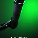 Micrófono Shure SM SM57-LC Dinámico Cardioide color negroS