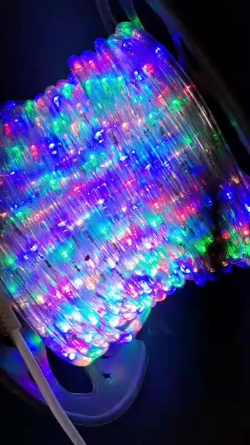 Manguera Led 3 Vias Luces Navideñas X 30mt Multicolor
